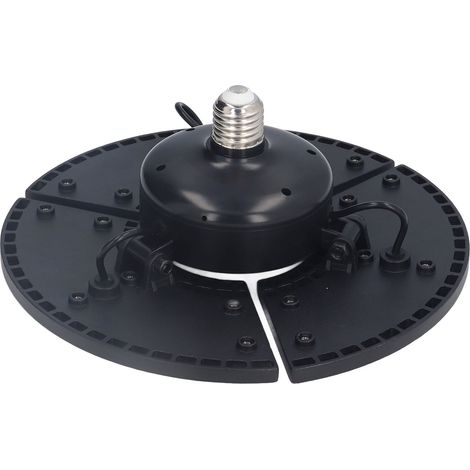 60W Garagenlampe, 288 LEDs, faltbare, fliegende Scheibe, wasserdicht, kompatibel mit E27/E26, Spannung 100-277V, verbessertes Modell für Werkstatt und Lager. (1/5)