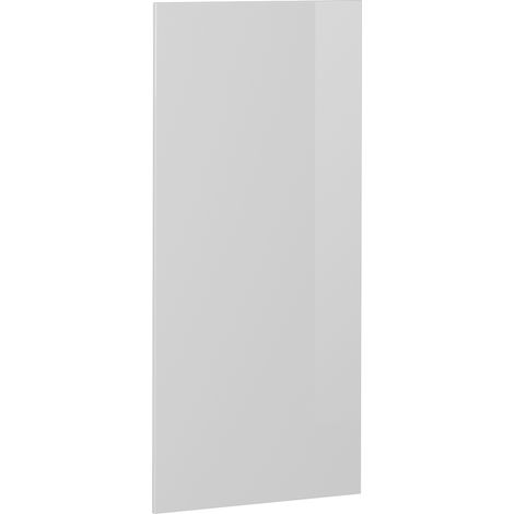 Frente de cocina R-Line, Blanco alto brillo, 59.6 x 132.7 cm frente de mueble para armario despensa, Vicco