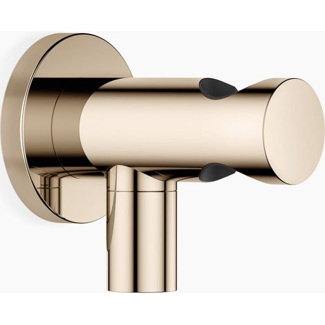 Dornbracht Wandanschlussbogen mit integriertem Brausehalter,