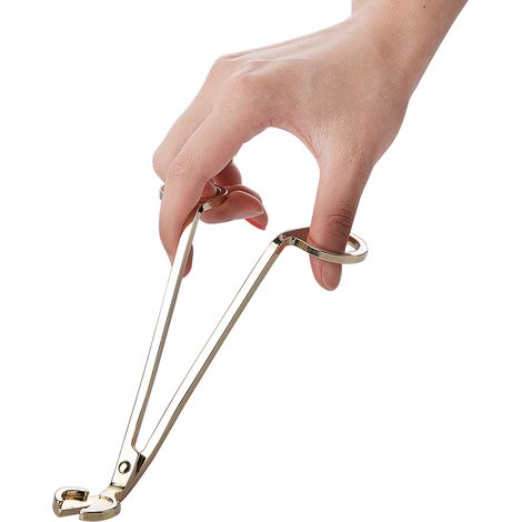 Kerzenpflege-Set – Polierte Edelstahl-Kerzenwerkzeuge mit Pflegezubehör und Kerzenlöscher (1/2)
