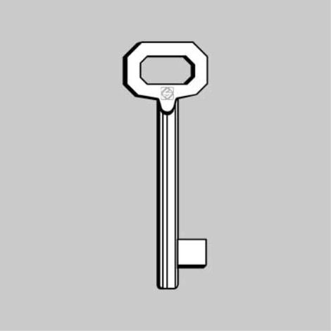 Chiave tipo patent acciaio 5012 - passepartout (5 pezzi) SILCA