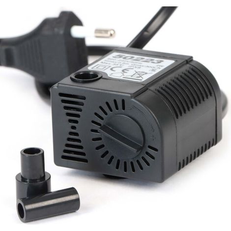 HJ-311 ECO Mini Pompe à eau 300l/h 2W Pompe d’aquarium Économie d'énergie Débit réglable Moteur silencieux Eau douce Eau salée Étang Aquariophilie (1/4)