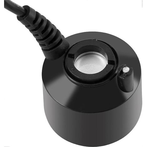Mini diffuseur de brume noir sans lumière, adapté aux points d'eau tels que les fontaines, les bassins et les aquariums, créant une ambiance. (1/5)