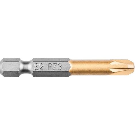 Punta de destornillador PZ3 x 50 mm (1/2)