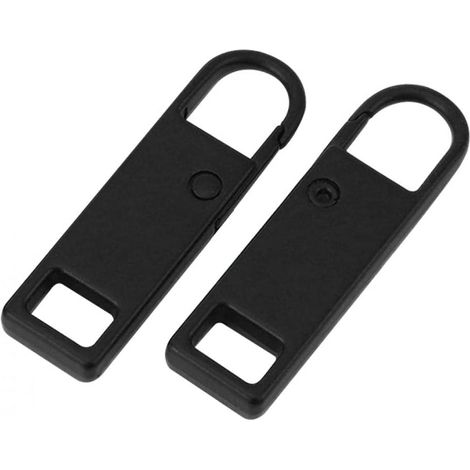Lot de cinq attaches de remplacement pour réparation de fermeture éclair feuilles auto adhésives pour réparer rapidement les zip sans couture