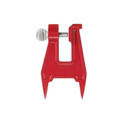 Affûtage de chaîne de tronçonneuse, outil d'affûtage, étau, guide-chaîne, pince, accessoires pour limes de tronçonneuse, porte-chaîne professionnel - rouge (1/5)