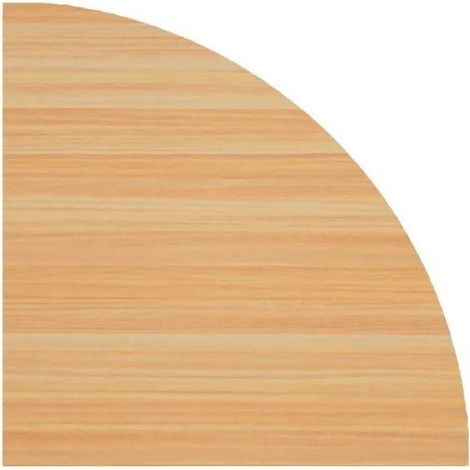 Étagère d'angle murale flottante, sans perçage, couleur hêtre (1/5)