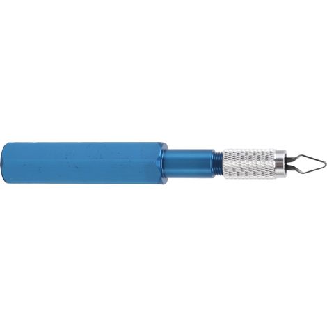 Couteau à décoller pour revêtements de sol en PVC, outil professionnel de soudage et de découpe avec lame en acier rapide haute performance pour la construction (1/5)