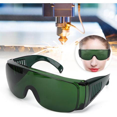 Lunettes de Protection Laser BACHIN, Filtre Vert pour Équipement Industriel et Sécurité Oculaire (1/5)