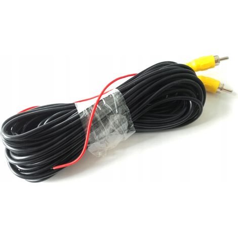 RCA Cinch Videokabel 15m für Rückfahrkameras