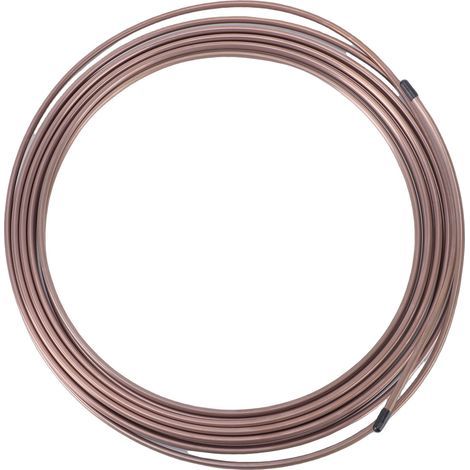 Bobine de tube de remplacement en alliage de cuivre et Ni, 3/16 pouces, ODx25FT, avec 16 écrous (1/5)