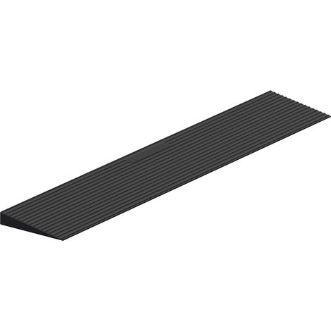 TolleTour Rampa per soglia porta Curb Rampé Rampa di carico in gomma per sedie a rotelle 90 x 20 x 3.5 cm (1/5)