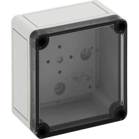 Spelsberg TK PS 1111-7-t Contenitore da installazione 110 x 110 x 66 Policarbonato, Polistirolo EPS Grigio (RAL 7035) 1 (1/4)