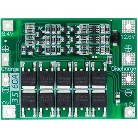 Lademodul mit Li-Ion Balancer 3S 60A