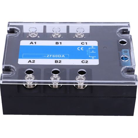 Relais statique CC-CA BERM3-ZF60DA (SSR) - Accessoire industriel pour fournitures électroniques (1/5)