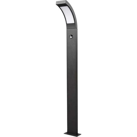 [GEBRAUCHT] B-Ware Lucande Pollerleuchte Wegeleuchte LED Juvia Sensor grafitgrau Außenbereich (1/2)