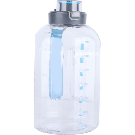 Große 1500-ml-Trinkflasche aus Kunststoff – Wasserglas für Sommer, Büro, Reisen, Sport und Radfahren (1/5)