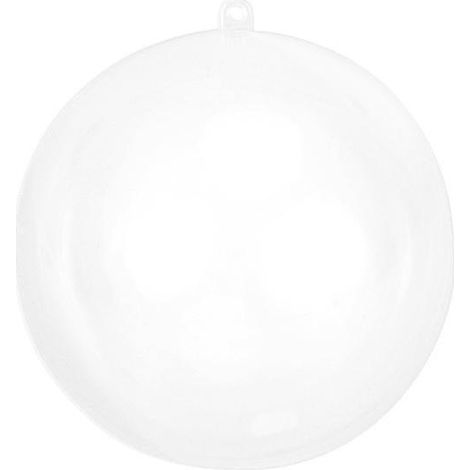 1 boule suspendue transparente (1/3)