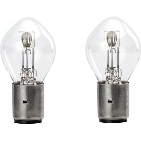 S2 B35 Ba20d Halogen Headlight Bulbs 12V 35/35W ATV Scooter Light Bulb for Auto Car Motorcycle Motorbike Scooter, 2 Pieces