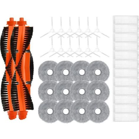 Pour Aspirateur Robot Xiaomi X20 / Xiaomi Mijia Robot Autonettoyant 2/ C101 Brosse Latérale Principale Filtre Hepa Pièces en Tissu (1/4)