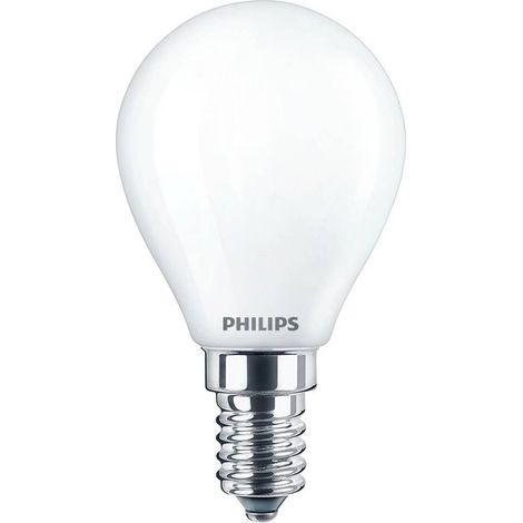 Philips Lampadina LED sferica E14 6,5 W bianco 4000 K