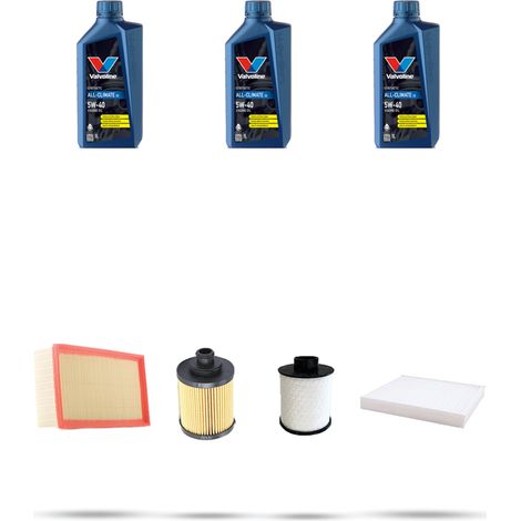 Kit tagliando 4 FILTRI e 3L OLIO compatibile con Suzuki Splash 1.3 CDTi 55kw dal 2008 (1/5)