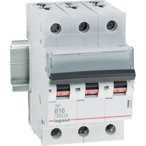 Interruttore automatico S 303 3P B 16A 6000A TX3 (1/4)