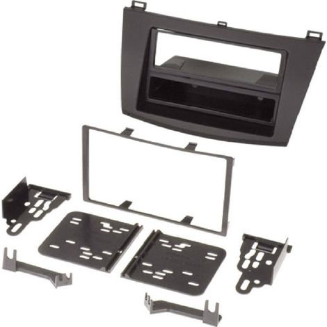 Kit Facade Autoradio KA034 compatible avec Mazda 3 ap10 avec vide-poche