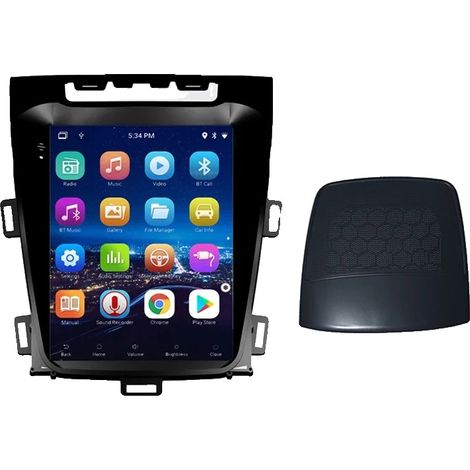 Radio para coche, pantalla táctil, navegación GPS integrada, 4 GB de RAM, 64 GB de almacenamiento, Wi-Fi de alta velocidad. (1/2)