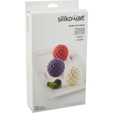 Stampo silicone Segreti nel bosco multiporzione Silikomart 3D (1/5)
