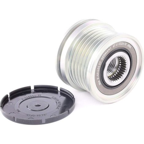 1 - Poulie Roue Libre - Alternateur - Pièce De Rechange Automobile - Pour Système De Charge - Compatible Véhicules Divers - Noir - Dimensions Standard (1/4)
