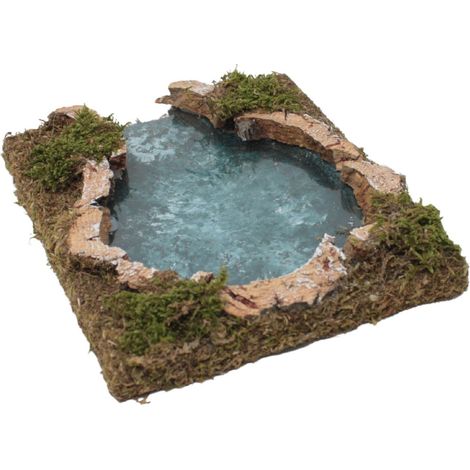 LAGHETTO TERMINALE DI FIUME 16X14X3CM (1/5)
