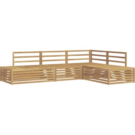 Sofa Sets 5 Piece 277.5 x 198.5 x 73 cm vidaXL