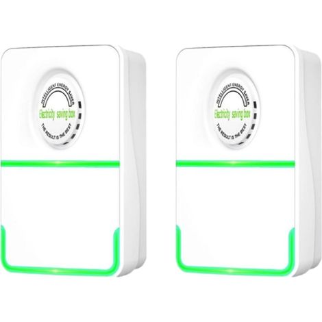 Économiseur D'énergie Pro, économiseur D'énergie Domestique, Boîte D'économie D'électricité Dispositif De Marché De Bureau Domestique Prise électrique Intelligente AC 90V-250V 30KW, 2APCK (1/5)