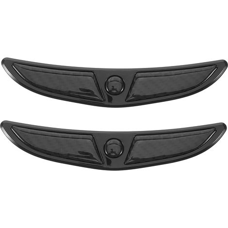 Bande de protection autocollante pour passage de roue de voiture - Protection contre les rayures et les bords - En fibre de carbone - Montage facile - Compatible avec différents modèles de (1/5)