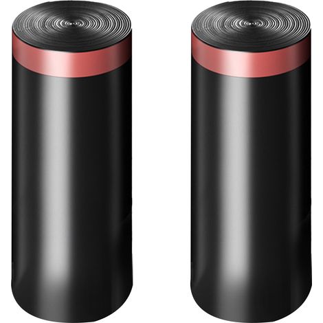 rotoli da 30 sacchi neri con coulisse, spessi, a prova di perdite, resistenti agli strappi, con forte potere assorbente e inodore, ideali per rifiuti da cucina e WC. (1/5)