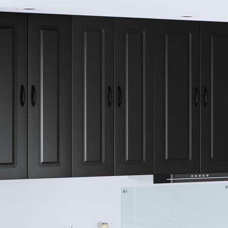 Küchenschrank Kalmar Schwarz 60 x 31 x 100 cm Holzwerkstoff