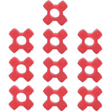 Lot de 10 connecteurs de bague pour extracteur de miel, avec tampon amortisseur en polyuréthane, pour accessoires d'extracteur de miel électrique (rouge). (1/5)