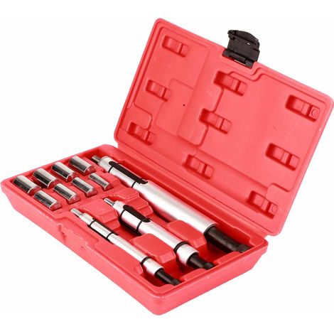 Kit 11 Pièces Outil d'Alignement d'Embrayage Universel, Guide de Centrage pour Disque de Débrayage, Cale de Réglage pour Voiture, Accessoire de Réparation Auto Complète (1/5)