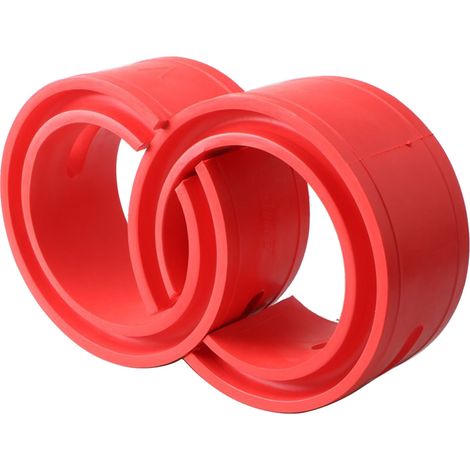 2 amortisseurs de ressort de voiture flexibles en caoutchouc, butée de pare-chocs, coussin de puissance, entretoise de ressort hélicoïdal C (1/5)