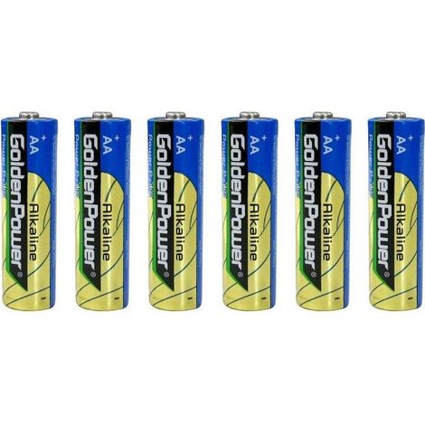 Lot de 6 piles AA LR06 (1/2)