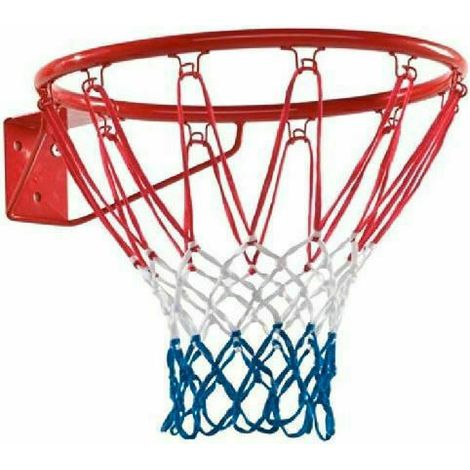 Canestro Basket Regolamentare 45 Cm 18" Con Rete Esterno + Kit Montaggio Dunlop (1/2)