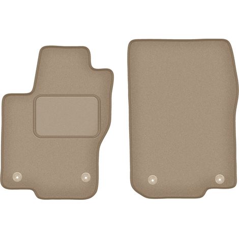 Tapis de sol avant pour : Mercedes GLE W292 SUV (2015-2019) beige (1/5)