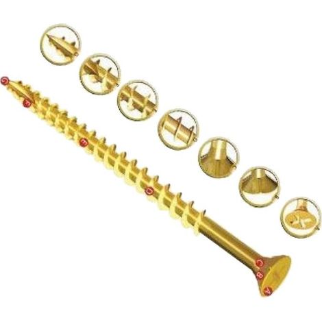 Vortex Woodscrews CE 3.5 x 30mm - Box of 200