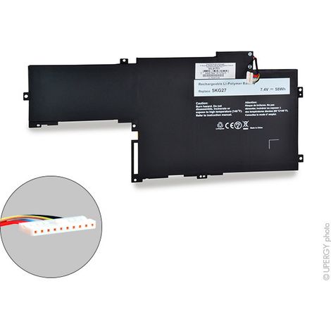 NX - Batterie ordinateur portable 7.4V 7830mAh - 5KG27C4MF8 (1/2)