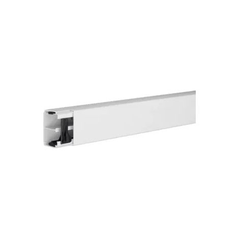 24 Meter Hager Installationskanal LF mit Trennwand, 40 x 57 x 2000 mm, verkehrsweiß (1/2)