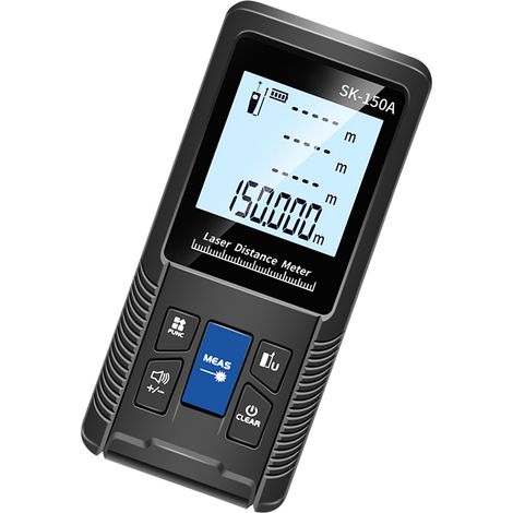 Télémètre laser 150m haute précision outil de mesure numérique pour surface volume SK-150A (1/5)