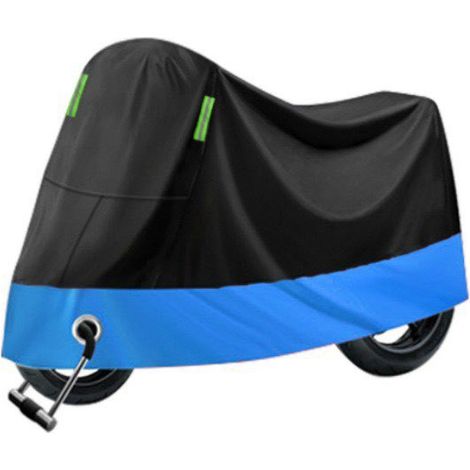 Housse de vélo d'extérieur imperméable 210D Housse imperméable et résistante à la pluie, adaptée à 1 vélo de route/VTT/vélo électrique/vélo de ville/vélo enfant - taille M 20090110 (1/5)