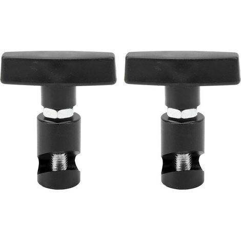 Pince de Support de levage de capot, 2 pièces, Support de jambe de force de hayon de voiture, outil de retenue pour hayon et coffre noir (1/5)