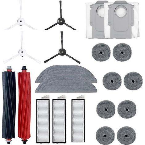 21 accessoires ultra-résistants pour balayeuse Roborock G20s S8 Ultra (1/5)